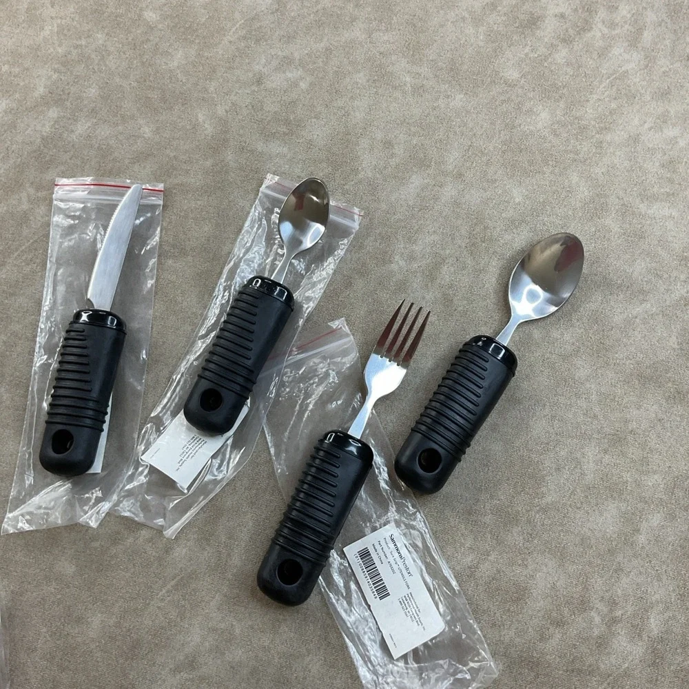 Sammons Preston Sure Grip Utensils Holding disability Lot Of 4